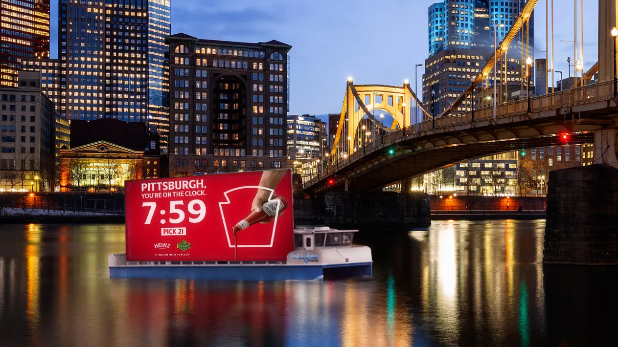 Heinz Ignites NFL Partnership with Pittsburgh Takeover and "Mr. 57" Debut