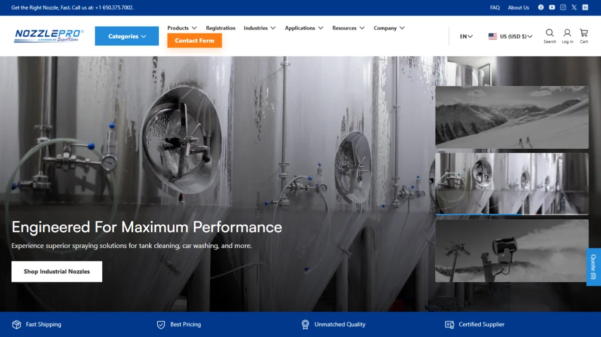 NozzlePro Launches E-commerce Platform for Pressure Washing Nozzles, Streamlining Procurement for Distributors and End-Users