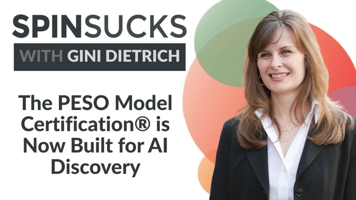 Spin Sucks Unveils Reimagined 2026 PESO Model Certification to Address AI-Driven Search and Zero-Click Visibility Challenges