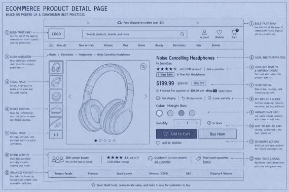 The Evolving Ecommerce Product Page: From Conversion Engine to AI-Informed Discovery Hub