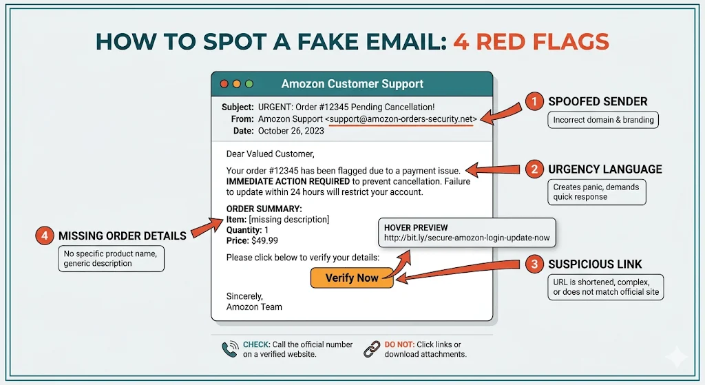 The Rising Tide of AI-Powered Fake Order Confirmations: A Comprehensive Guide for Consumers and Merchants to Combat Sophisticated Phishing Attacks.
