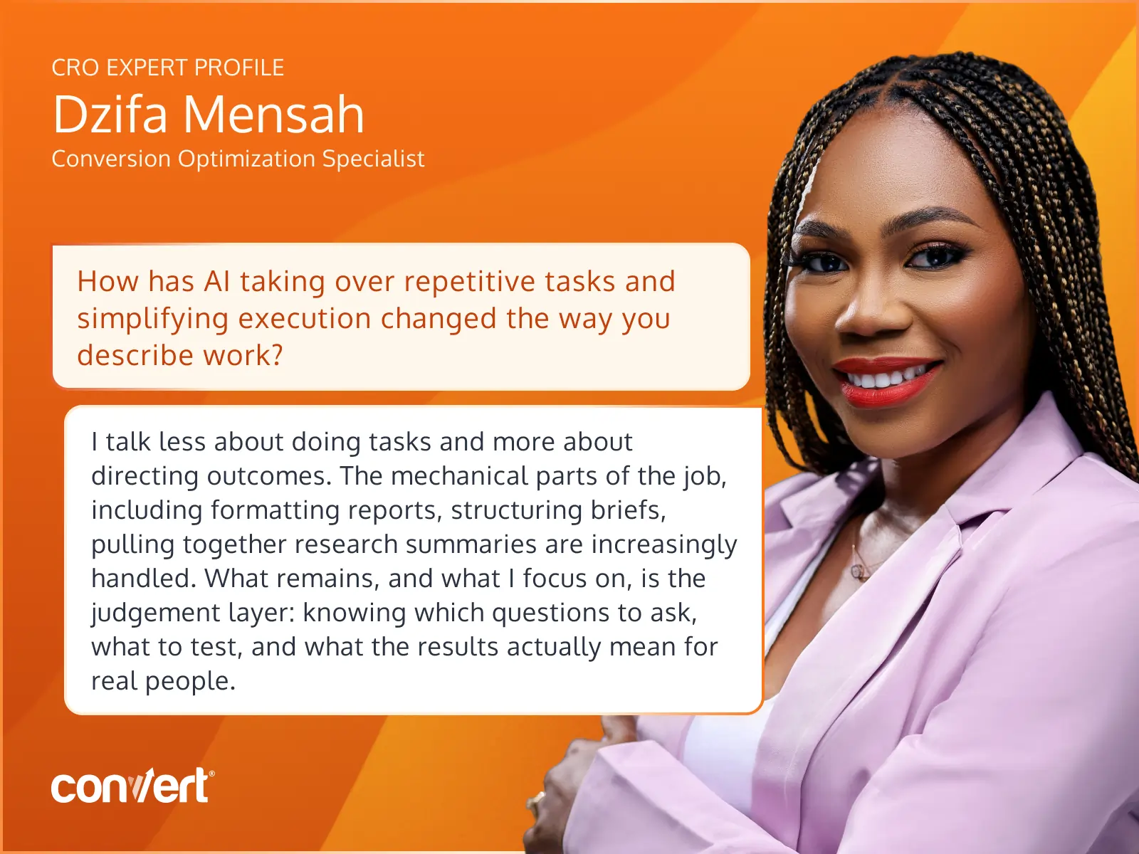 The Strategic Evolution of Experimentation An In-Depth Profile of Conversion Specialist Dzifa Mensah