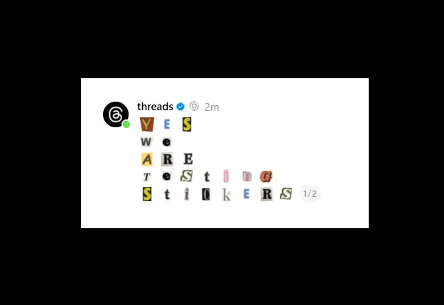 Threads Unveils Automated Text Splitting and Animated Stickers to Boost Engagement and Content Creation