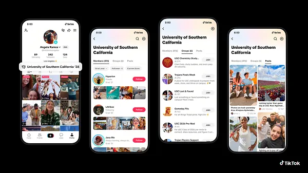 TikTok Unveils Campus Hub Expansion, Aiming to Revolutionize US University Student Connectivity with Verified Group Chats and Tailored Content Feeds