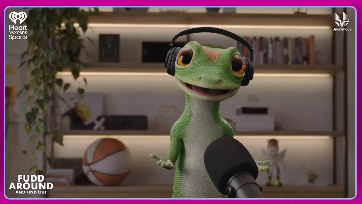 Geico’s Gecko Ventures into AI-Powered Podcasting with "Fudd Around and Find Out" Sponsorship