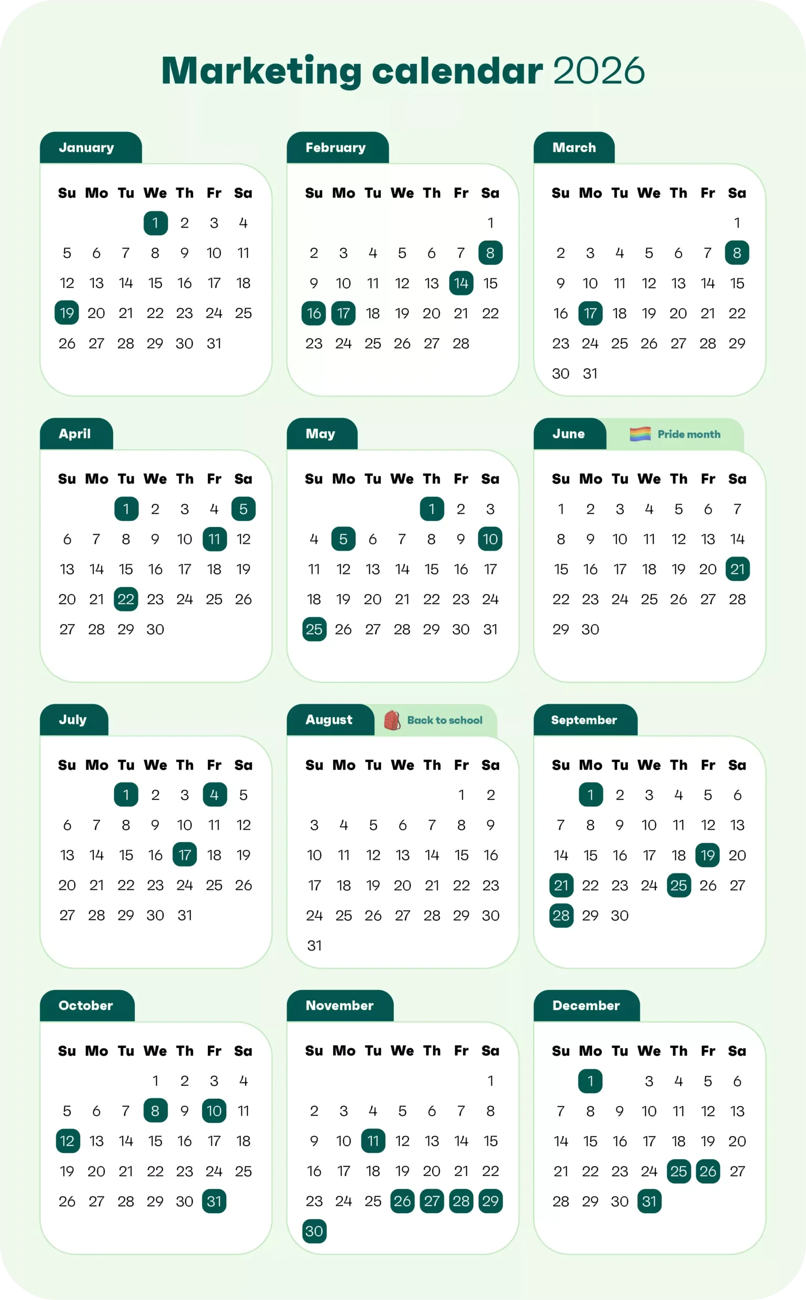 Navigating the E-commerce Landscape: A Comprehensive 2026 Marketing Calendar for Strategic Growth