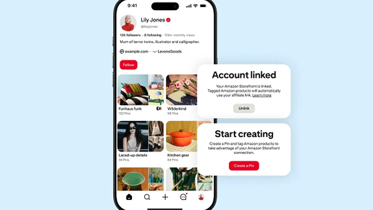Pinterest Elevates In-App Shopping with Seamless Amazon Storefront Affiliate Linking