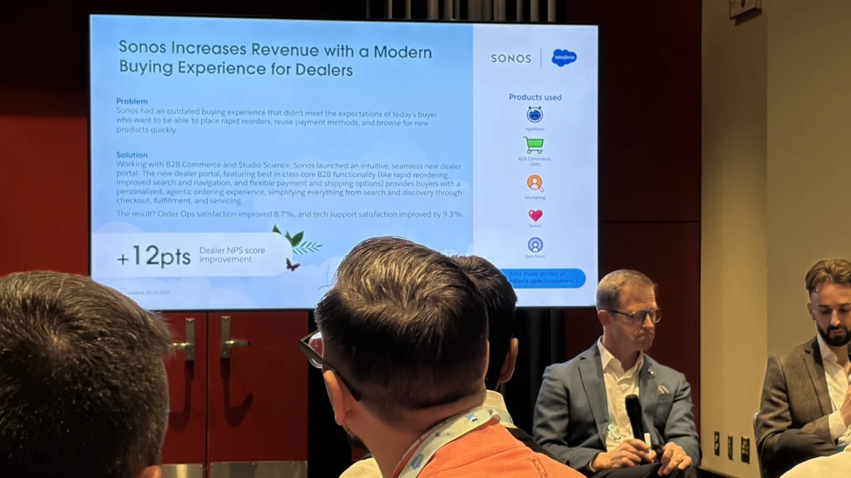 Sonos Elevates B2B E-commerce Experience by Overhauling Dealer Portal and Integrating AI