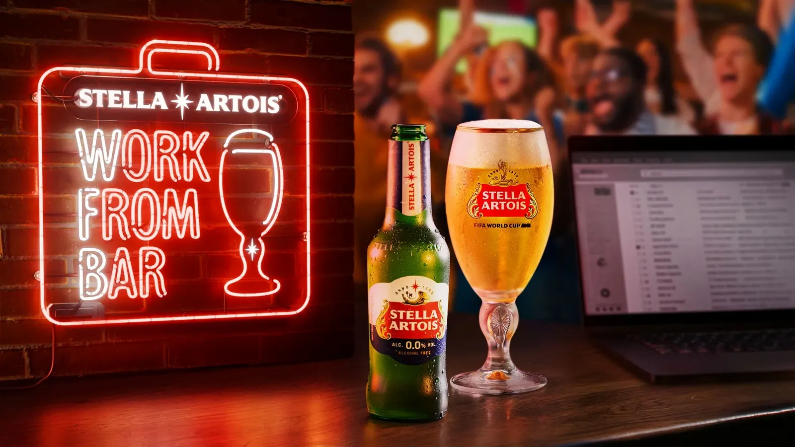Stella Artois Launches "Work From Bar" Initiative to Capture Weekday World Cup Viewership