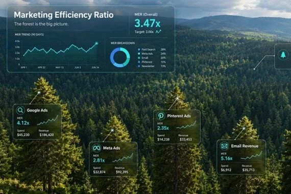 The Marketing Efficiency Ratio: A Vital Metric for Navigating the Complexities of Ecommerce Advertising Attribution