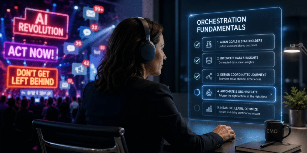 The Urgency Machine: Why B2B CMOs Should Embrace Selective Restraint in the Age of Agentic AI