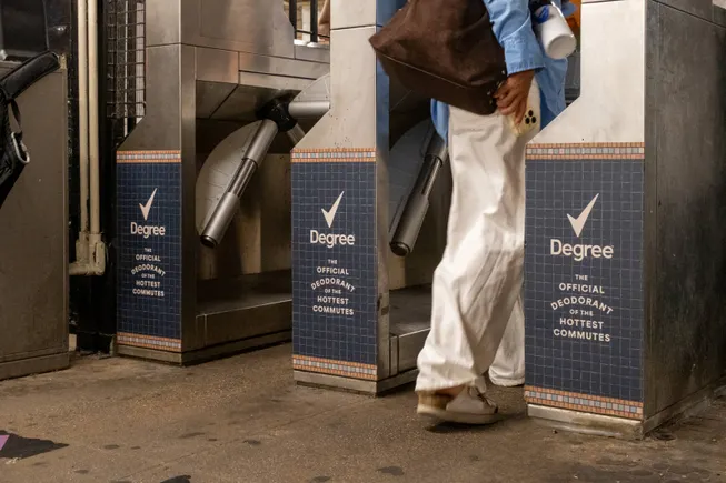 Degree Transforms NYC Subways into "Sweat Stations" to Tackle Commuter Discomfort