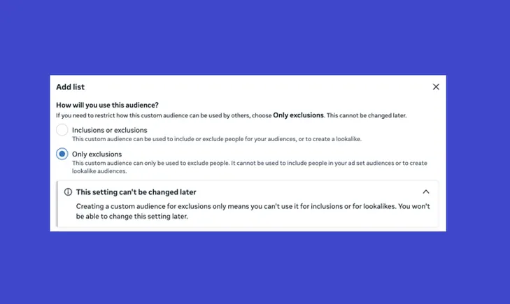 Meta Unveils Exclusion-Only Custom Audiences for Enhanced Ad Targeting and Compliance