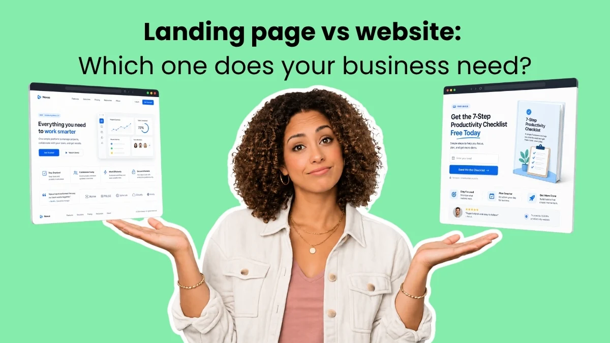 Navigating the Digital Frontier: A Comprehensive Analysis of Websites Versus Landing Pages for Modern Business Success