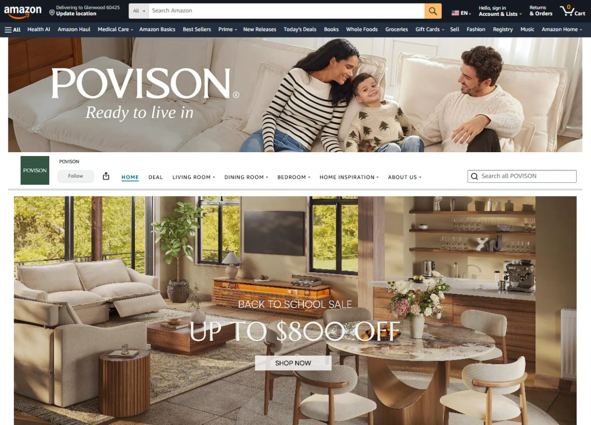 Povison Leverages Organic Prime Day Surge, Charts Distinct Holiday Strategy with Omnichannel Focus