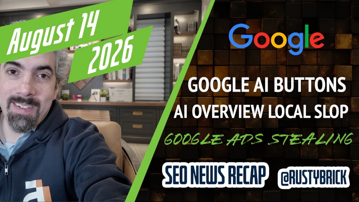 Search News Buzz Video Recap: Google AI Home Page Test, AI Local Pack Slop, Google Poaching Advertisers & Meta Building A Search Engine