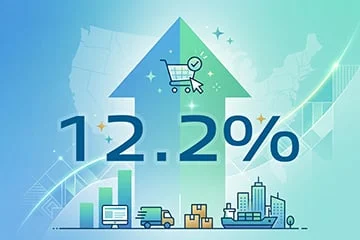 U.S. E-commerce Sales Surge to Double-Digit Growth for Second Consecutive Quarter, Signaling a Return to Pre-Pandemic Trajectories