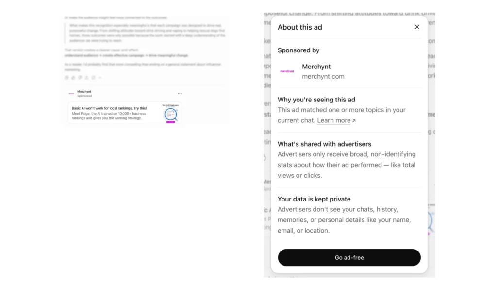 We Tested Ads in ChatGPT: Here’s What the Channel Actually Does