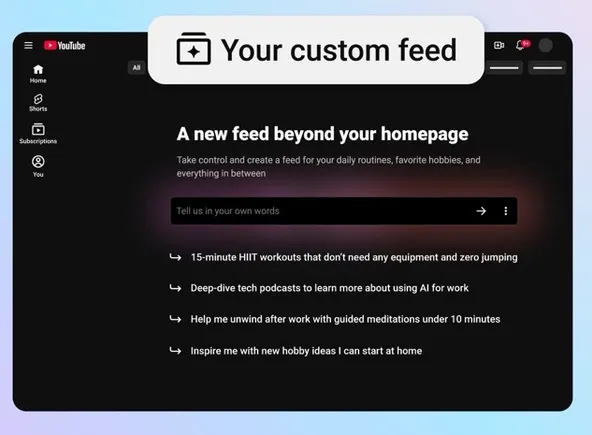 YouTube Expands Custom Feeds Option, Empowering Users with Personalized Content Curation and Signifying a Strategic Shift in Algorithmic Discovery