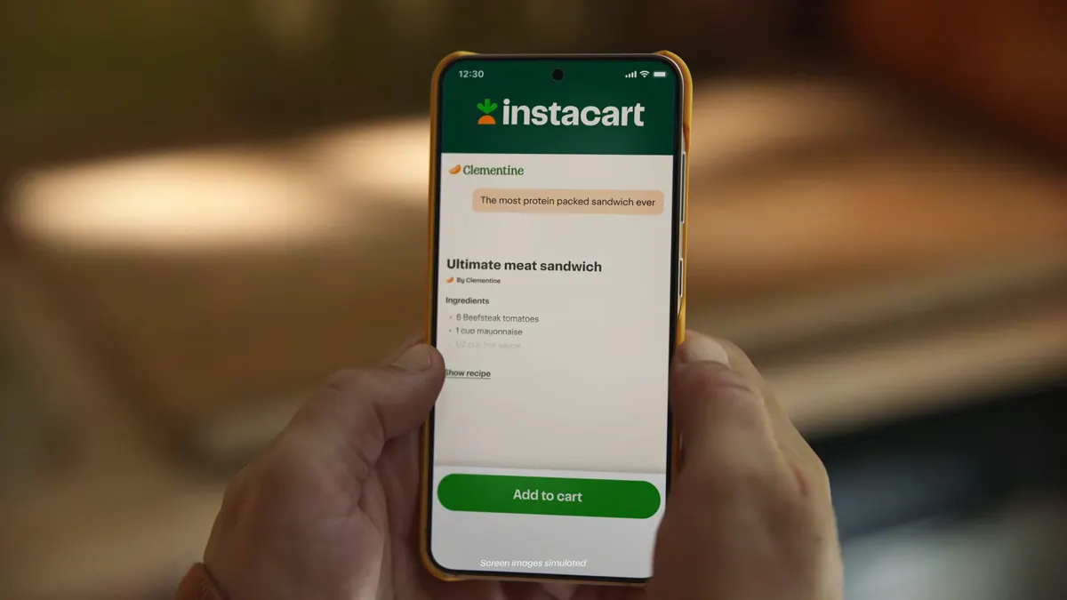 Instacart Launches Clementine AI Assistant with Nostalgic Pop Culture Campaign