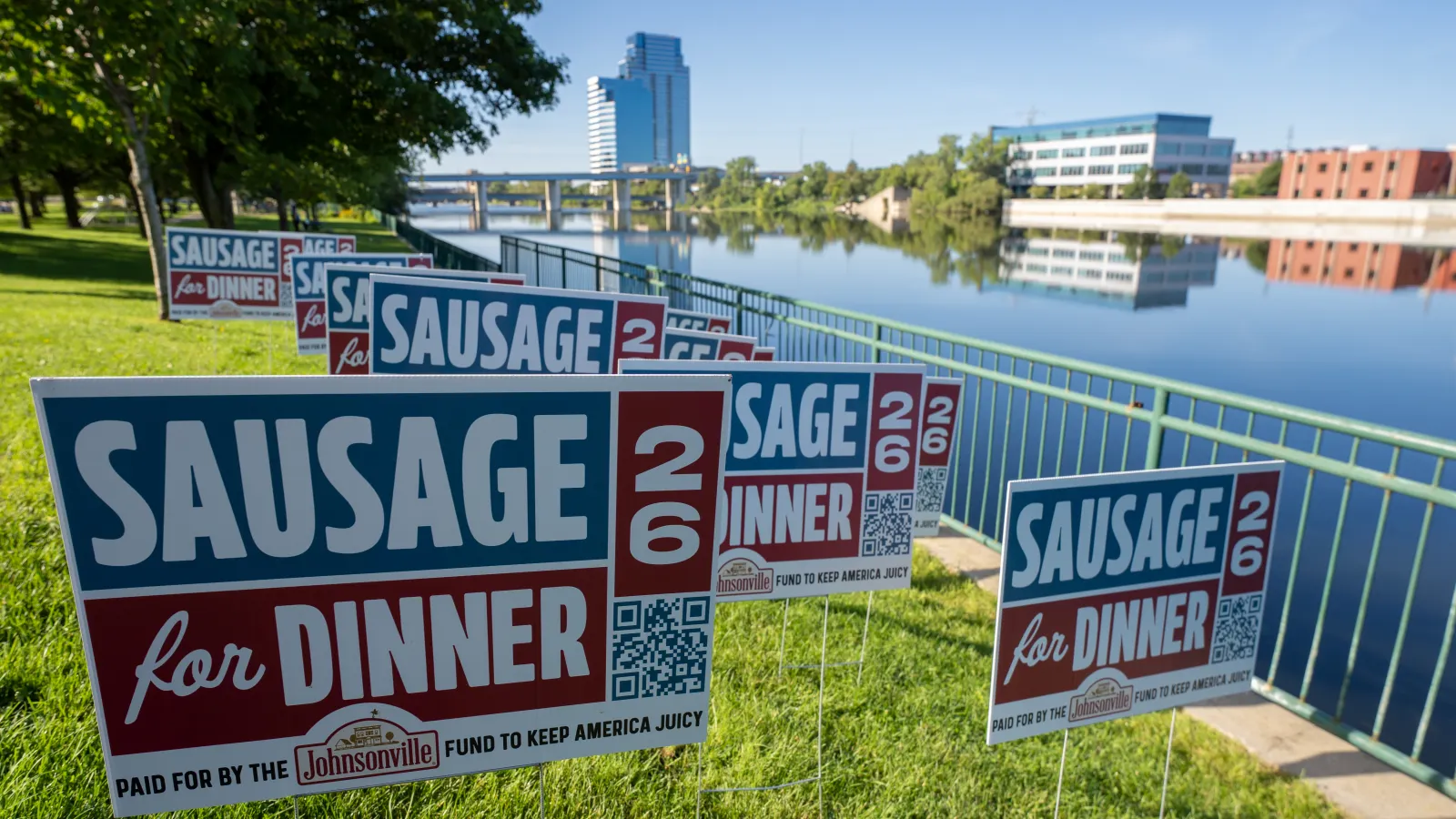 Johnsonville Launches "Sausage for Dinner" Campaign, Mimicking Political Advertising Tropes