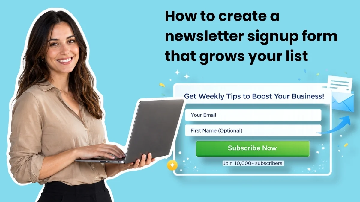 Optimizing Newsletter Signup Forms for Enhanced Digital Engagement and Business Growth