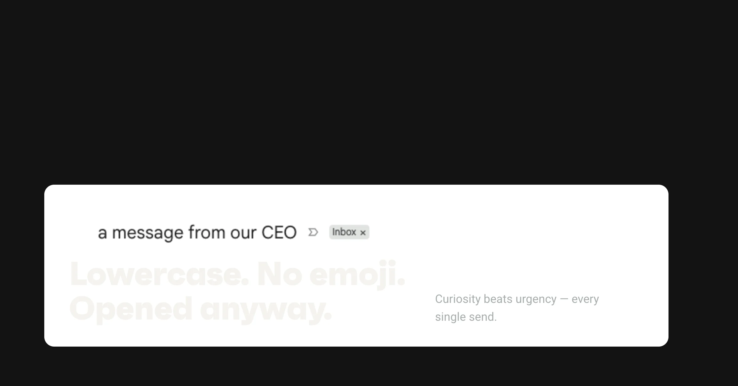 The Resurgence of Plain-Text Emails: A Counter-Intuitive Strategy for Enhanced Engagement in a Visually Saturated Digital Landscape.