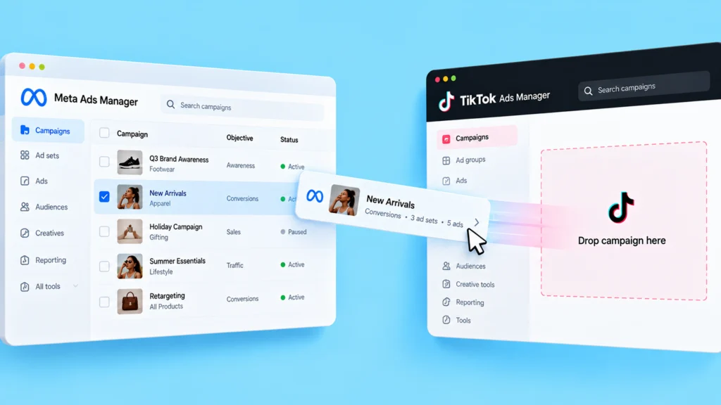 TikTok Streamlines Meta Campaign Migration, Lowering Entry Barriers for Advertisers