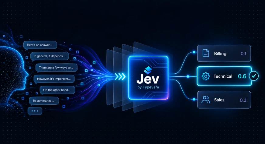 TypeSafe AI Unveils Jev a Specialized Model Architecture for Automated Decision Making and Software Infrastructure