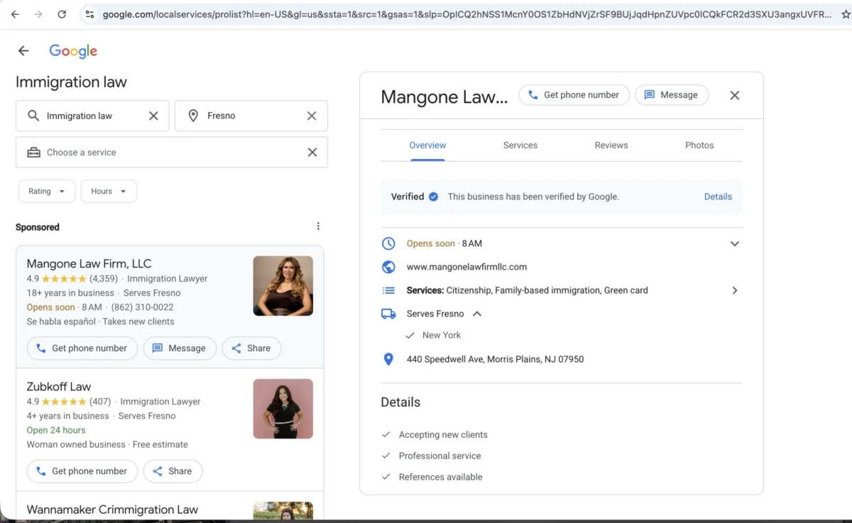 Google Local Service Ads Bug Serving Wrong Locations